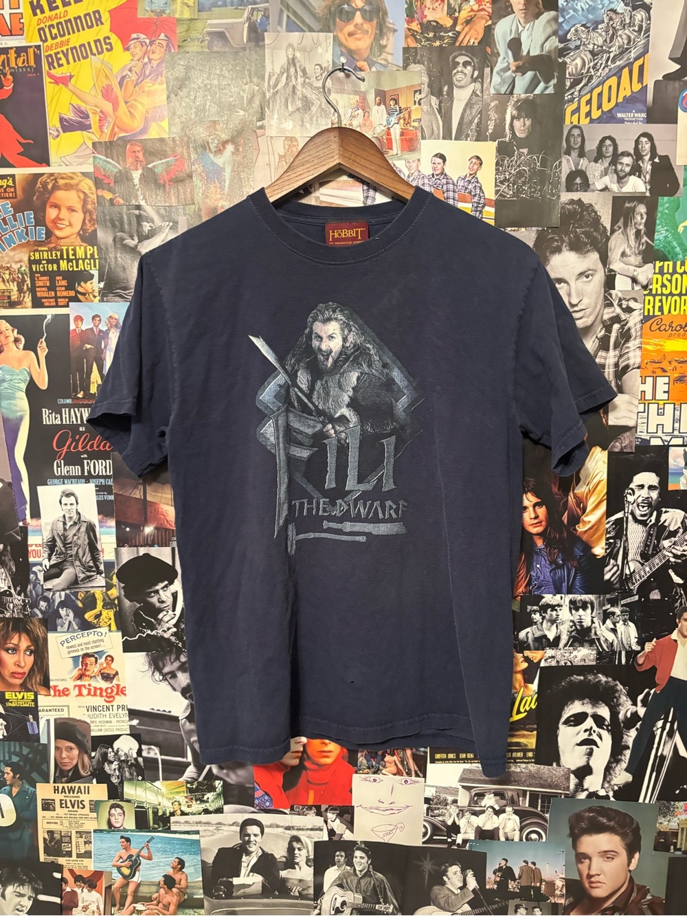 Jerzees Navy Blue 'The Dwarf' Graphic Tee